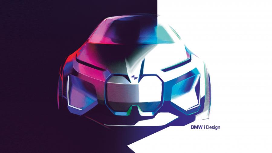 Эскиз BMW Vision iNEXT 2018 года  (фото 41 из 128)